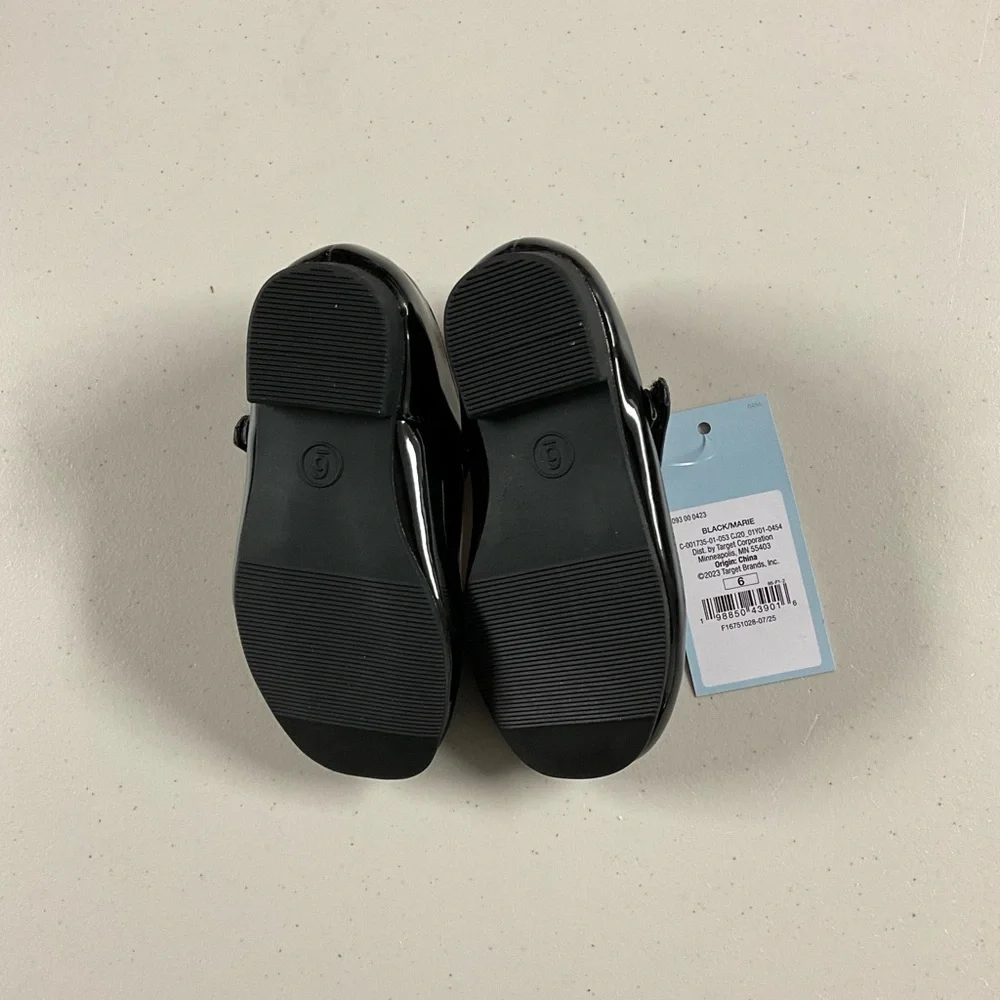 Glossy Black Dress Shoes for Kids Cat & Jack Mary Jane Shoe